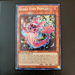 Yu-Gi-Oh! Snake-Eyes Poplar - MP24-EN128 - Prismatic Secret Rare - 1st Edition - Image 3