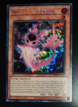 Yu-Gi-Oh! Snake-Eyes Poplar - MP24-EN128 - Prismatic Secret Rare - 1st Edition - Image 5