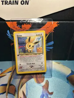 EEVEE 38/75 2001 POKEMON CARD NEO DISCOVERY 1st EDITION NM/M - Image 1