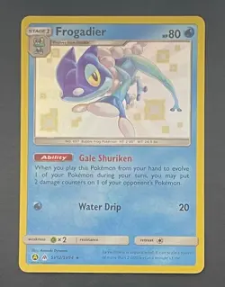 Pokemon Card Frogadier SV12/SV94 Hidden Fates Shiny Vault - Near Mint - Image 1