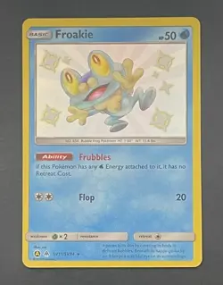 Pokemon Card Froakie SV11/SV94 Hidden Fates Shiny Vault - Near Mint - Image 1