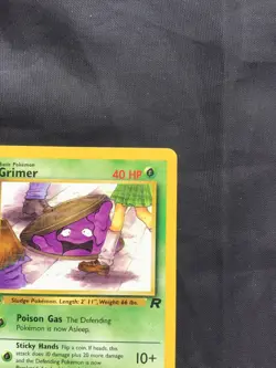 Pokemon Cards: Team Rocket 1st Edition Common: Grimer 57/82 - Image 3