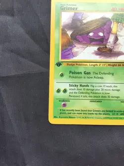 Pokemon Cards: Team Rocket 1st Edition Common: Grimer 57/82 - Image 5