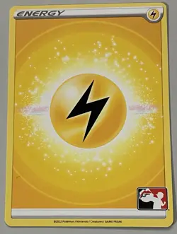 Pokemon Prize Pack Series Cards Energy Lightning Promo Regular - Image 1