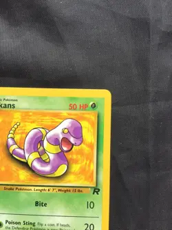 Pokemon Cards: Team Rocket 1st Edition Common: Ekans 56/82 - Image 3
