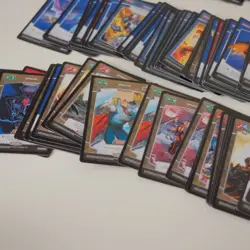 DC Comics Panini MetaX Justice League TCG Lot - 180 Cards - Image 4
