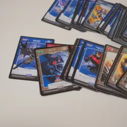 DC Comics Panini MetaX Justice League TCG Lot - 180 Cards - Image 5