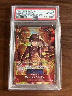 Monkey.D.Luffy (Treasure Booster Set) ST10-006 One Piece Promotion Cards Foil - Image 1