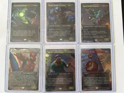 Mtg Spider-man Scene Box 6 Card Lot - Image 1
