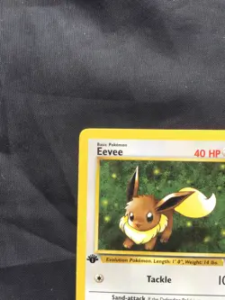 Pokemon Cards: Team Rocket 1st Edition Common: Eevee 55/82 - Image 2
