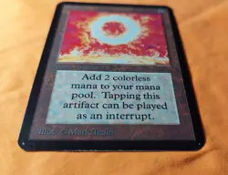 SOL RING - MtG ALPHA - Magic the Gathering card HP - Image 3