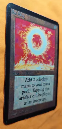 SOL RING - MtG ALPHA - Magic the Gathering card HP - Image 5
