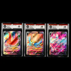 CCG GemMint 10 Nintendo Pokemon TCG CHN. card 3pcs - Image 1