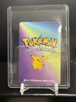 918070 - KFC Vintage 1998 Nintendo Pokemon Scyther Mini Card #123 - Image 2