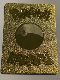 Pikachu On The Ball Foil Pokemon Card Gift Fan Art Collectible - Image 2