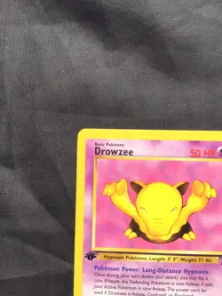 Pokemon Cards: Team Rocket 1st Edition Common: Drowzee 54/82 - Image 2