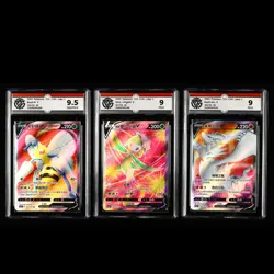 CCG 9.5/9/9 Nintendo Pokemon TCG CHN. card 3pcs - Image 1