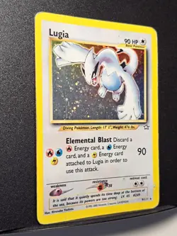 Lugia 9/111 Neo Genesis Unlimited 2000 Rare Holo Pokemon TCG Ungraded Card - Image 4