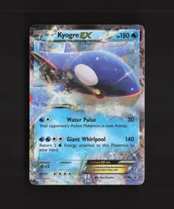 Kyogre EX XY41 Black Star Promo Holo Pokemon Card - Image 1