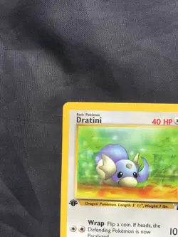 Pokemon Cards: Team Rocket 1st Edition Common: Dratini 53/82 - Image 2