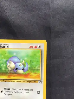 Pokemon Cards: Team Rocket 1st Edition Common: Dratini 53/82 - Image 3