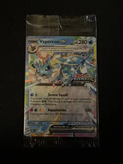 Miscellaneous Cards & Products #023/131 Vaporeon ex Promo Sealed - Image 1