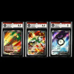 CCG 9.5/9.5/9 Nintendo Pokemon TCG CHN. card 3pcs - Image 1