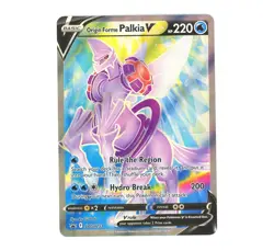 Origin Forme Palkia V SWSH253 Black Star Promo Full Art Holo Pokemon Card - Image 2