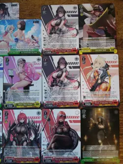 Nikke 20 Waifu Card Lot - Weiss Schwarz Sexy Hot Anime Girls Cards Tia Quency - Image 2
