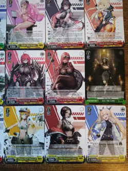 Nikke 20 Waifu Card Lot - Weiss Schwarz Sexy Hot Anime Girls Cards Tia Quency - Image 3