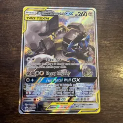 Pokemon TCG Lucario Melmetal GX Sun Moon SM192 Promo Card - Image 3