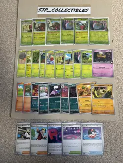 Pokemon TCG Destined Rivals 30 Card Bundle Includes 6 Holo/Reverse #5 - Image 1