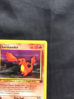 Pokemon Cards: Team Rocket 1st Edition Common: Charmander 50/82 - Image 3