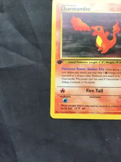 Pokemon Cards: Team Rocket 1st Edition Common: Charmander 50/82 - Image 5