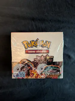 Pokemon TCG SV03: Obsidian Flames Booster Box Sealed Scarlet & Violet Cards - Image 1