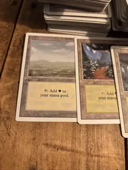 1000 + Revised Basic Lands! Magic The Gathering Vintage Cards! - Image 2