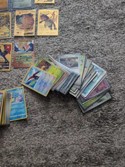Pokemon Card Lot - Gold Fan Art Charizards, Pikachu, GX/V/EX & Bulk - Read Descr - Image 3