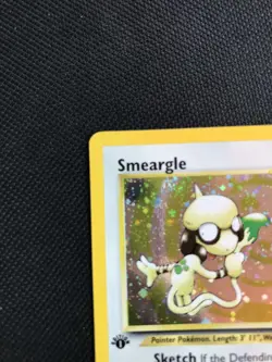 CLEAN Pokemon Card Neo Discovery 1st Edition Rare Holo Smeargle 11/75 MINT / NM - Image 3
