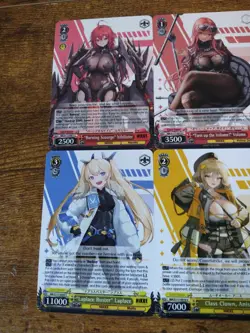 Nikke 10 Waifu Card Lot - Weiss Schwarz Sexy Hot Anime Girls Cards Naga Crow - Image 4