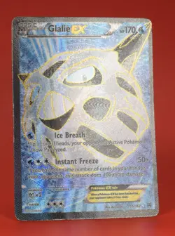 Pokemon TCG English Card XY Breakthrough Glalie EX 155/162 Full Art - Image 3