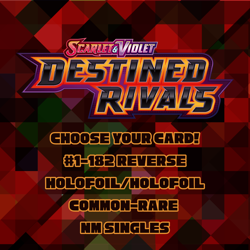 Pokemon TCG Destined Rivals Common/Uncommon Non-Holo *Choose Your Card* - Image 1