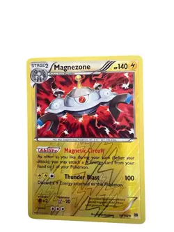 Magnezone 54/162 Reverse Holo Rare - XY Breakthrough - Pokemon Card NM - Image 1