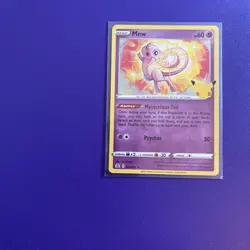Pokemon Mew TCG Holo Rare Card Celebrations 011/025 Mew Holo Rare Card - Image 4