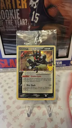 Sealed 2021 Greninja SWSH144 Black Star Promo Pokemon Card Celebrations - Image 1