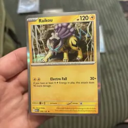 Raikou 048/132 Mega Evolutions Holo Rare Pokemon Card - Image 1