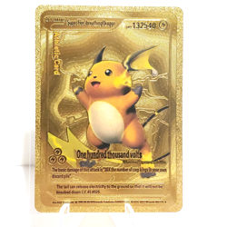 Super Fire-breathing Dragon 083/110 HP132540 Gold Foil Fan Art Display Card - Image 1