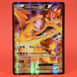 Pokemon TCG English Card XY Promo Charizard EX XY121 Full Art Holo - Image 1