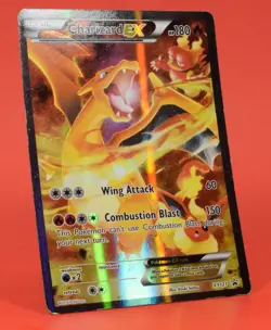 Pokemon TCG English Card XY Promo Charizard EX XY121 Full Art Holo - Image 3