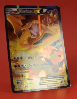 Pokemon TCG English Card XY Promo Charizard EX XY121 Full Art Holo - Image 4