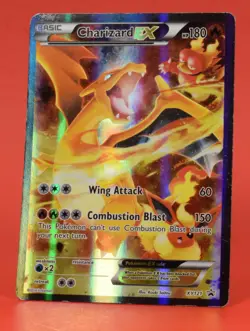 Pokemon TCG English Card XY Promo Charizard EX XY121 Full Art Holo - Image 5